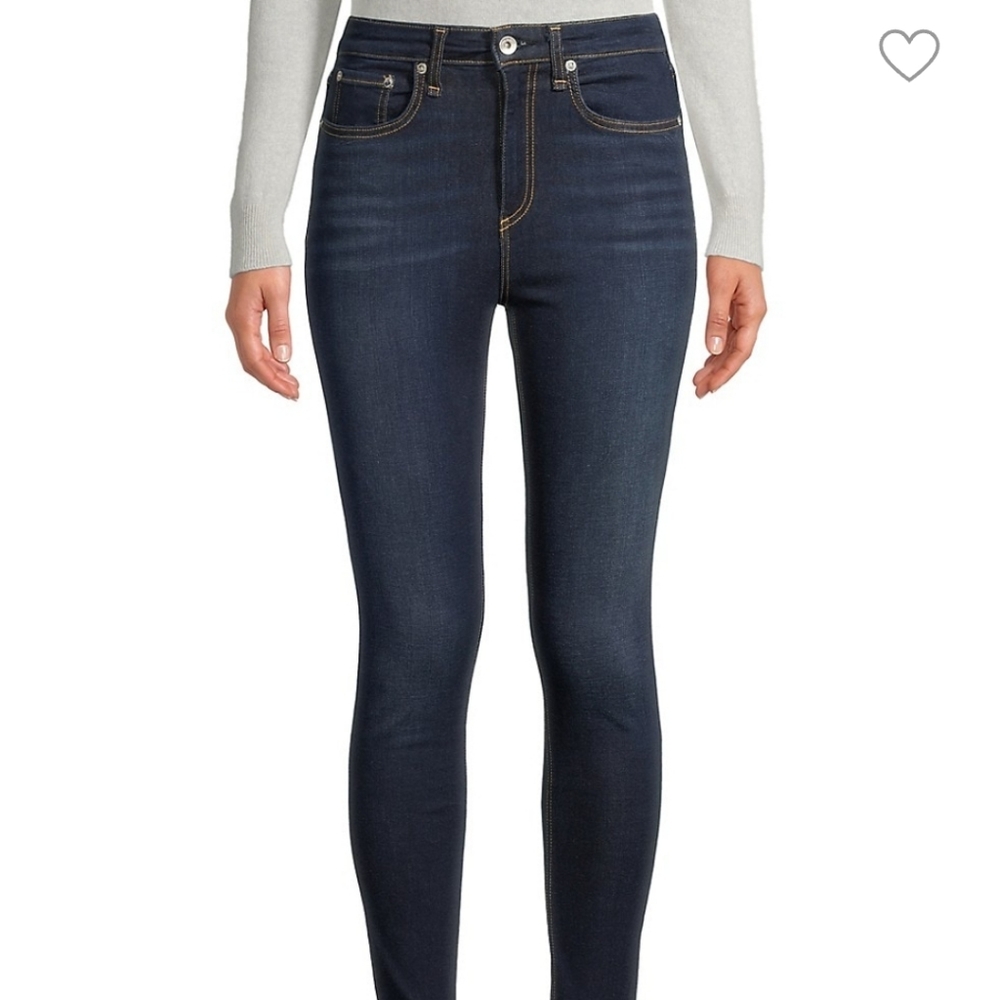 Rag & Bone High Rise Skinny Jeans